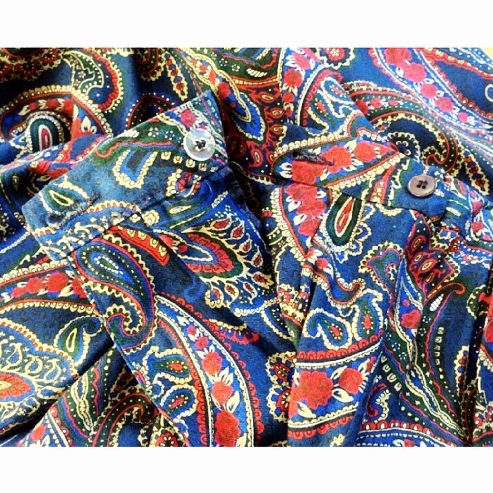 Vintage Pendleton Sophisticates Paisley Midi Skirt
Size 14 Petite Made in USA - Picture 3 of 4